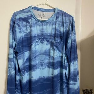 Salt Life Mens Medium long sleeve light weight fishing shirt. NWOT UV protection